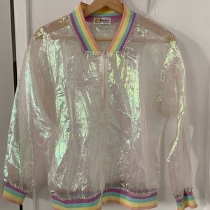 📀 Pastel Holographic Sweater 📀